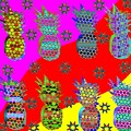 Abstract Gradient Pineapples