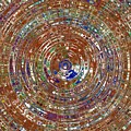 Concentric Circles in Earthy Tones